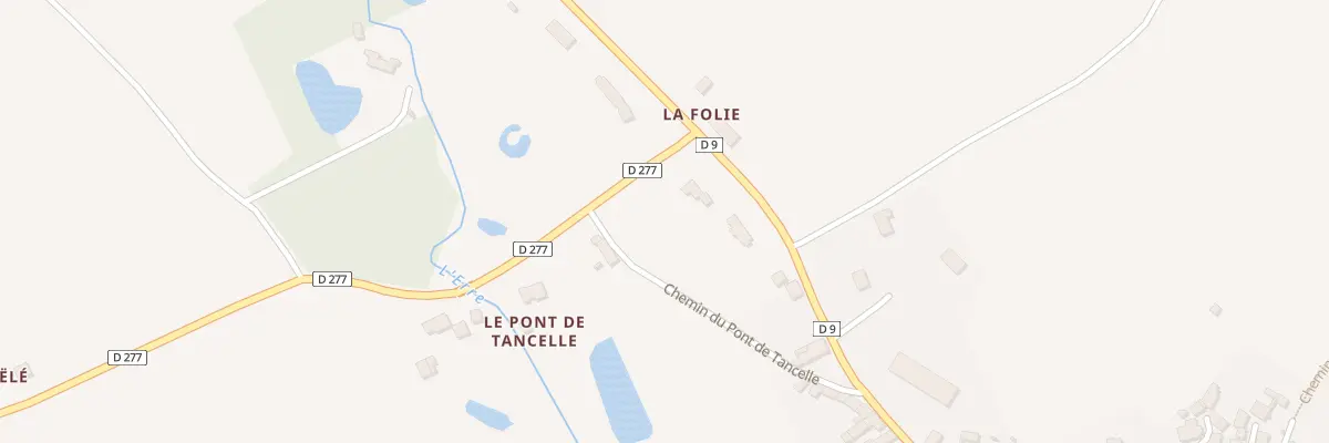 Plan du 25 Rue de la Madeleine à Perche en Nocé