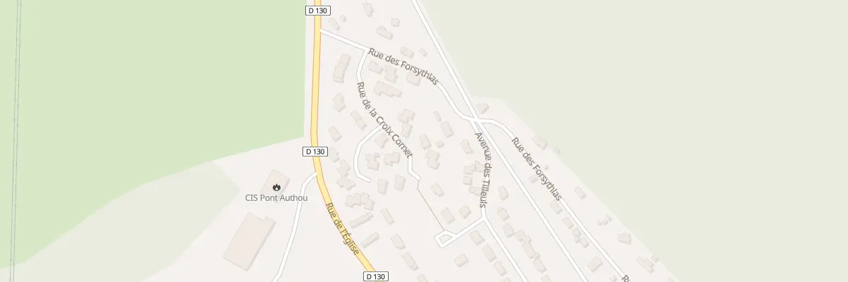 Plan du 9 Rue de la Croix Cornet à Pont-Authou