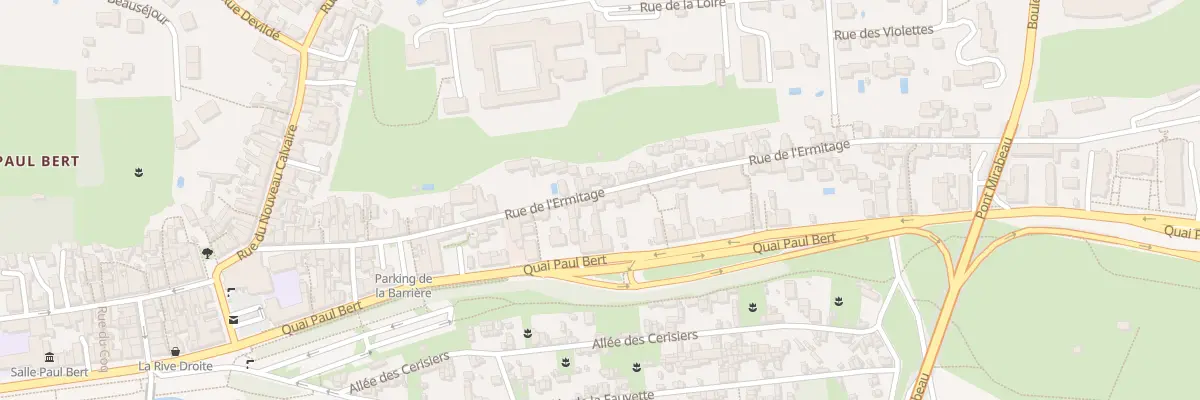 Plan du 59 Rue de l’Ermitage à Tours