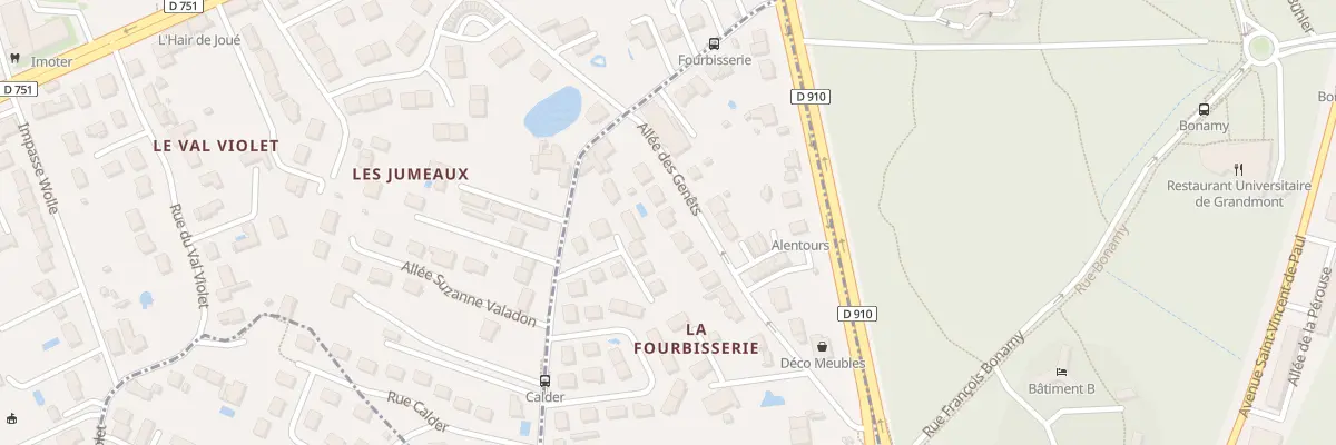Plan du 26 All des Genêts à Chambray-lès-Tours