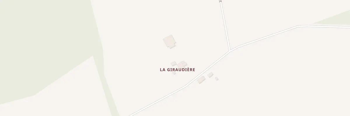 Plan du 5360 La Giraudiere à Civaux