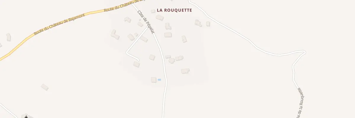 Plan du 5005 La Rouquette à Bajamont