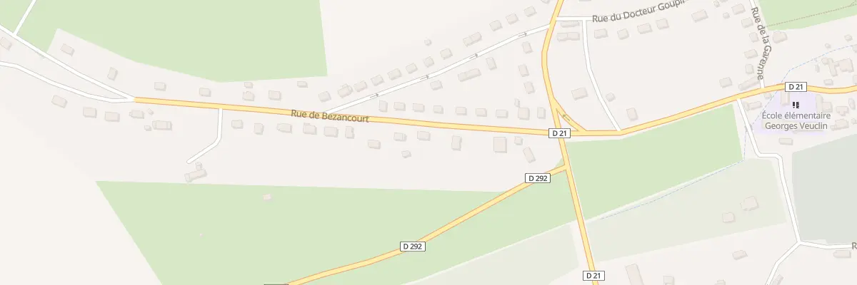 Plan du 3 Rue de Bezancourt à Rugles