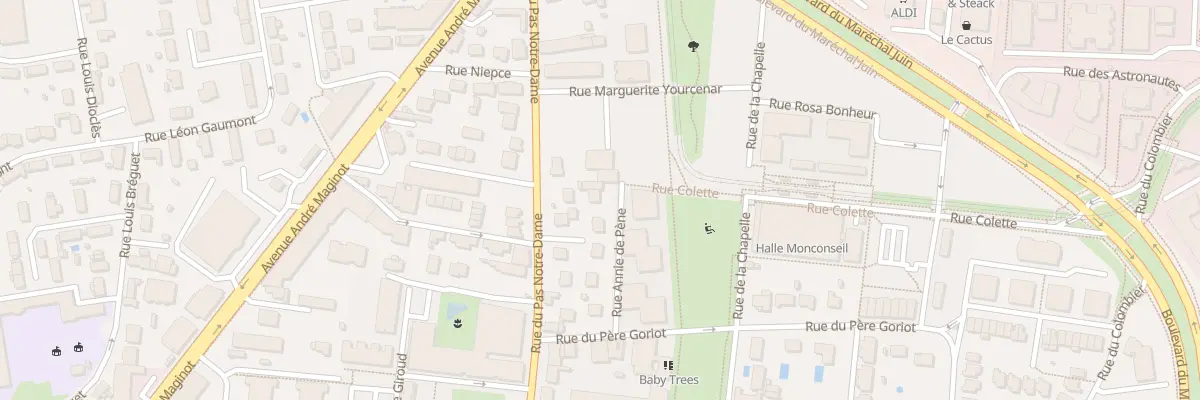 Plan du 193B Rue du Pas Notre-Dame à Tours
