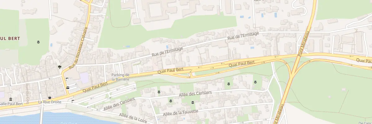Plan du 97 Quai Paul Bert à Tours