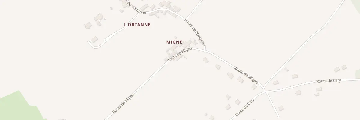 Plan du 9 Rte de Migné à Descartes