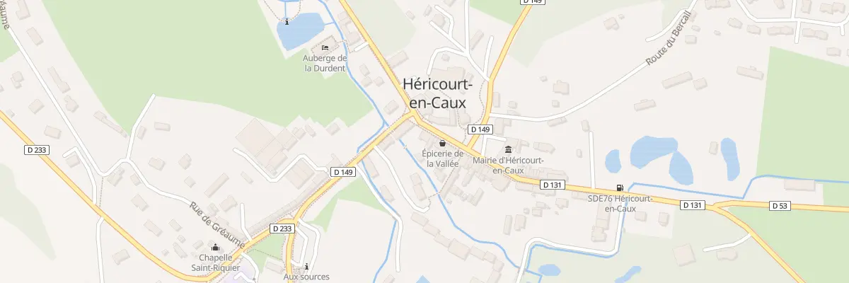 Plan du 14 Pl de la Mairie à Héricourt-en-Caux