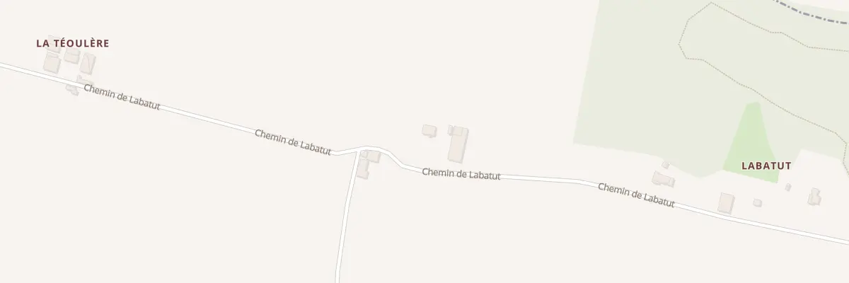 Plan du 5061 Labatut à Tourrenquets