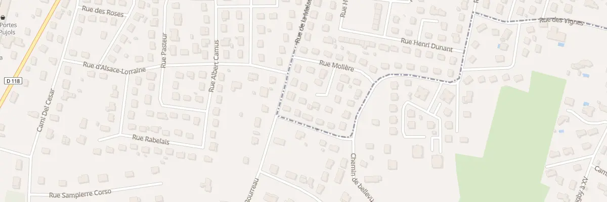 Plan du 8 Rue Pierre Corneille à Villeneuve-sur-Lot
