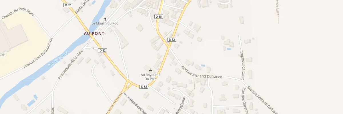 Plan du 20 Av Armand DEFRANCE à Champagnac-de-Belair