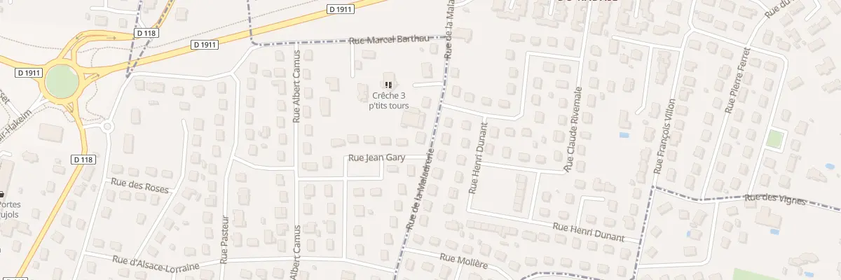 Plan du 70 Rue de la Maladrerie à Pujols