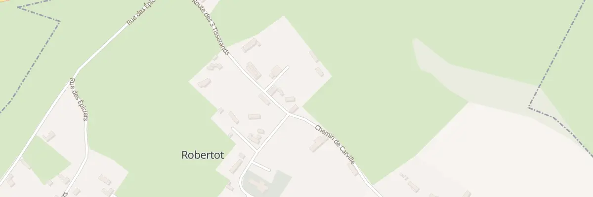 Plan du 1 Che de Carville à Robertot