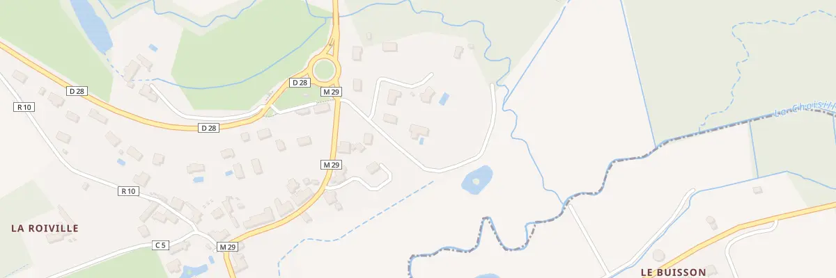 Plan du 55B Rue de la Choisille à Cerelles