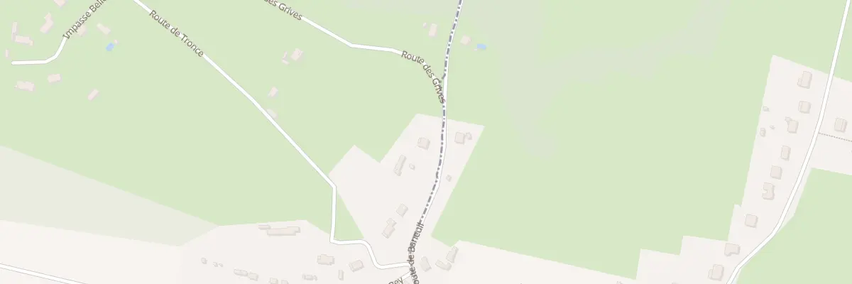 Plan du 20B La Tronce à Baneuil