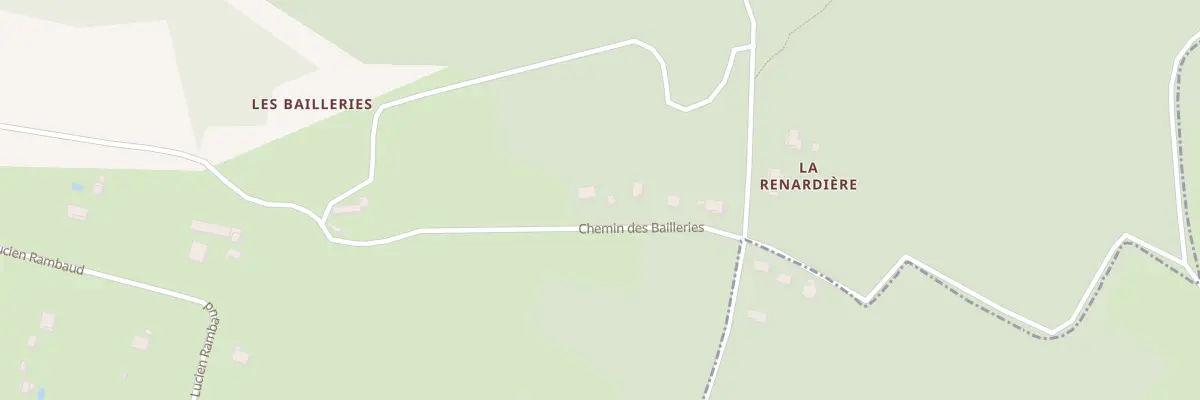 Plan du 15F Les Bailleries à Baneuil