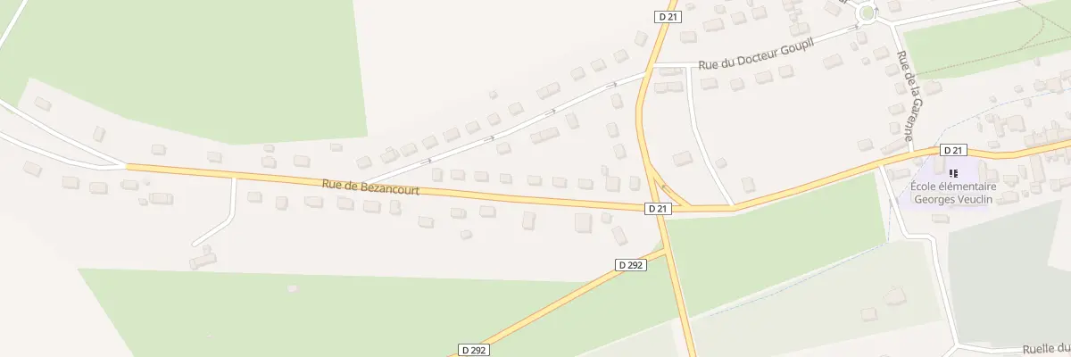 Plan du 10 Rue de Bezancourt à Rugles