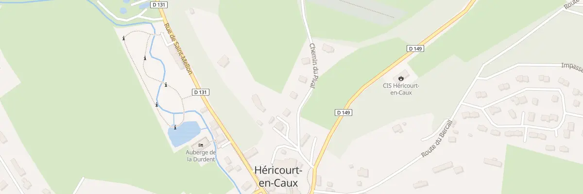 Plan du 5 Che du Pival à Héricourt-en-Caux