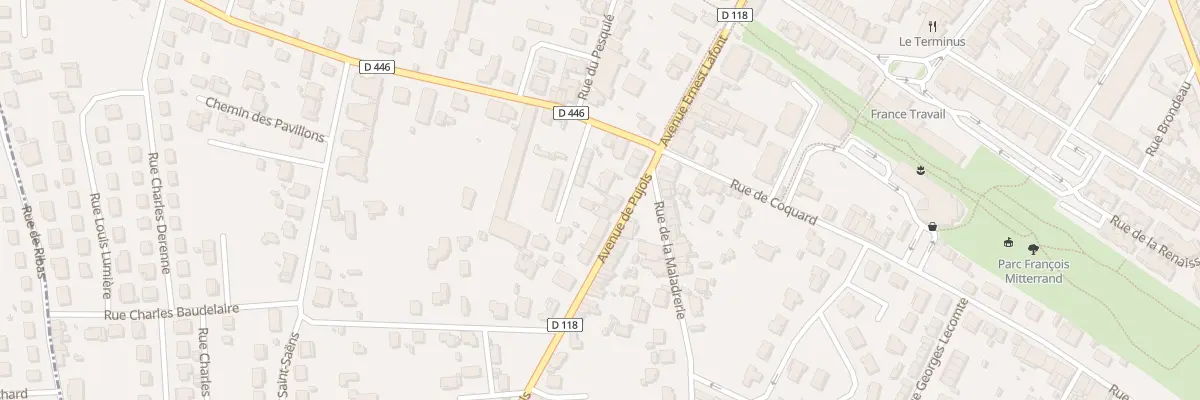 Plan du 6 Av de Pujols à Villeneuve-sur-Lot