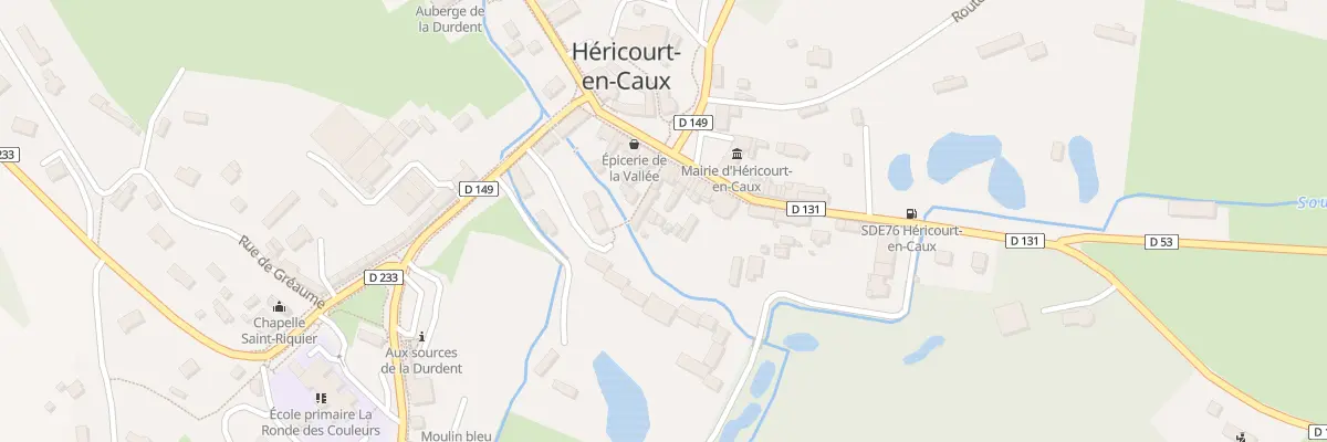 Plan du 20 Pl de la Mairie à Héricourt-en-Caux