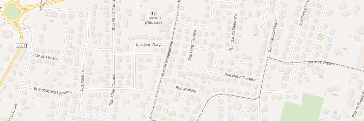 Plan du 10 Rue Henri Dunant à Villeneuve-sur-Lot
