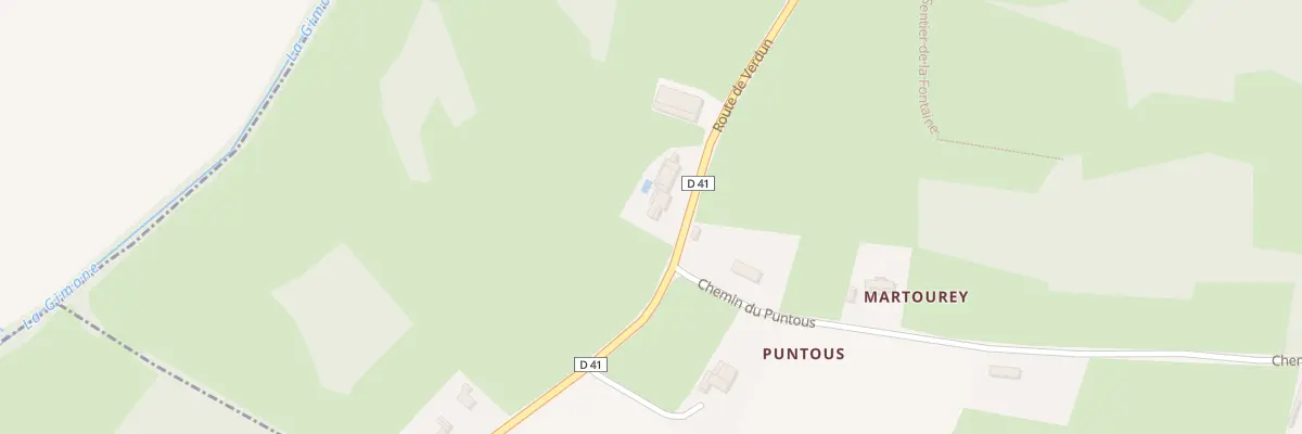 Plan du 21 Cotes de Puntous à Nénigan
