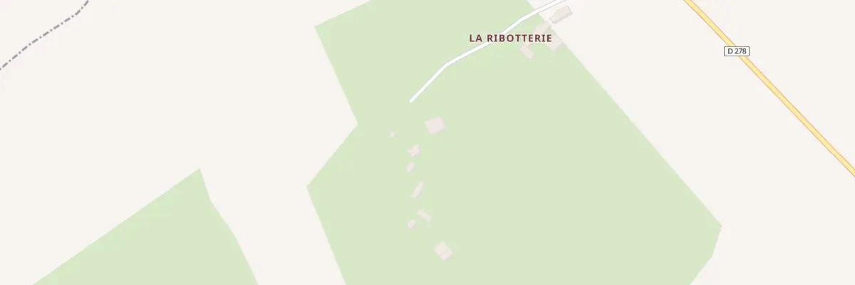 Plan du 18 La Ribotterie à Charencey