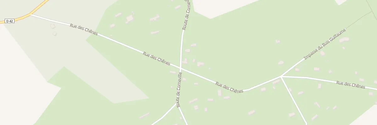 Plan du 434 Rue des Chenes à Fontaine-l’Abbé