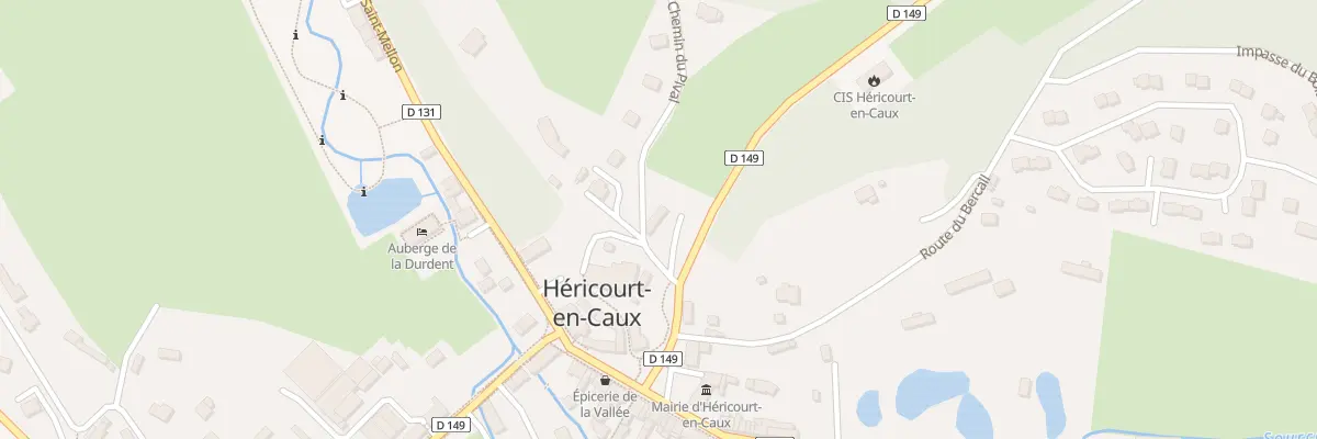 Plan du 2 Che du Pival à Héricourt-en-Caux