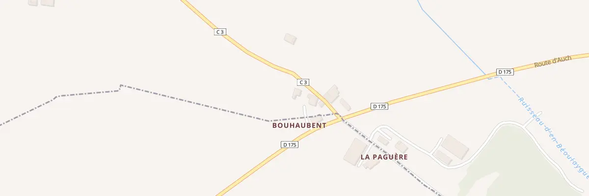 Plan du 5082 A Bouhaubent à Nougaroulet