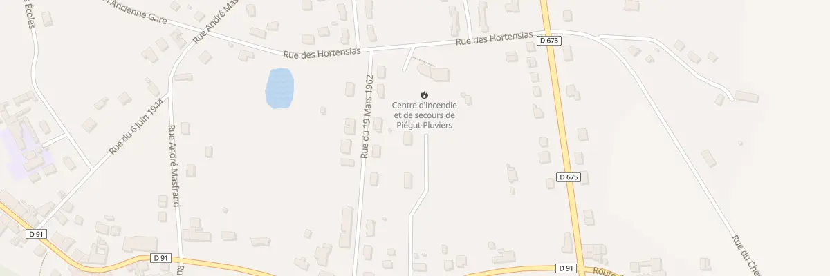 Plan du 91 Rue de la Libération à Piégut-Pluviers