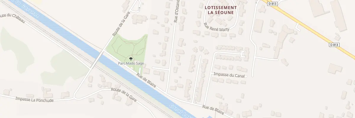 Plan du 307 Rue d’Ostande à Lafox