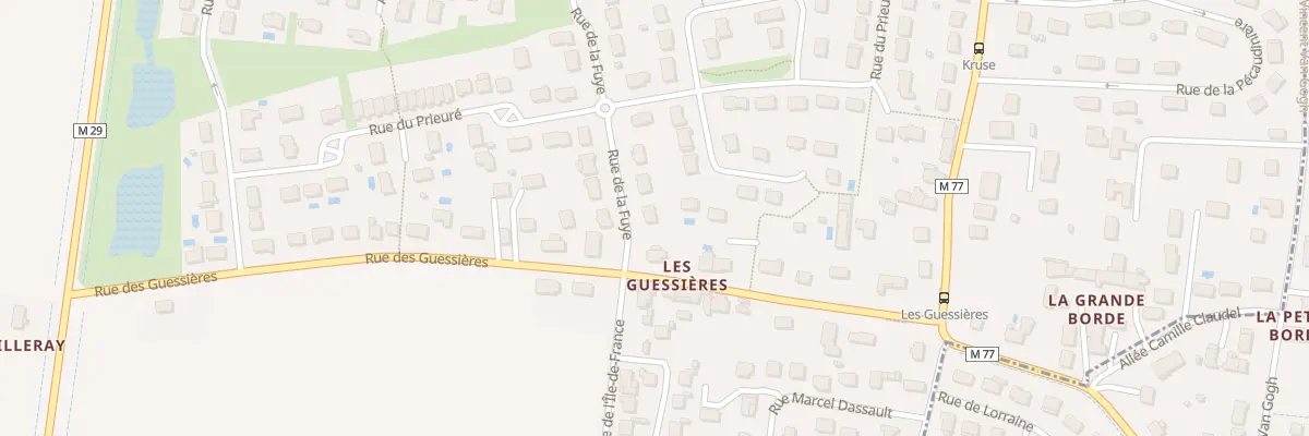 Plan du 27 Rue de la Fuye à Chanceaux-sur-Choisille
