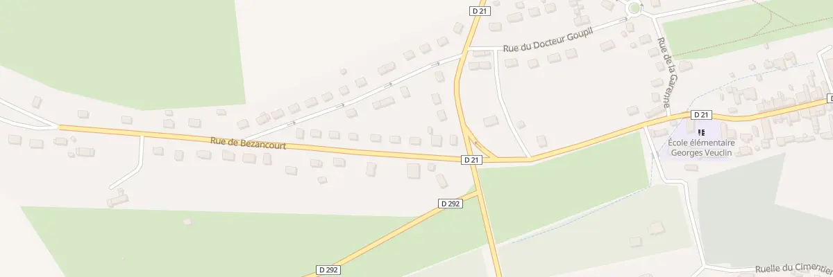 Plan du 6 Rue de Bezancourt à Rugles