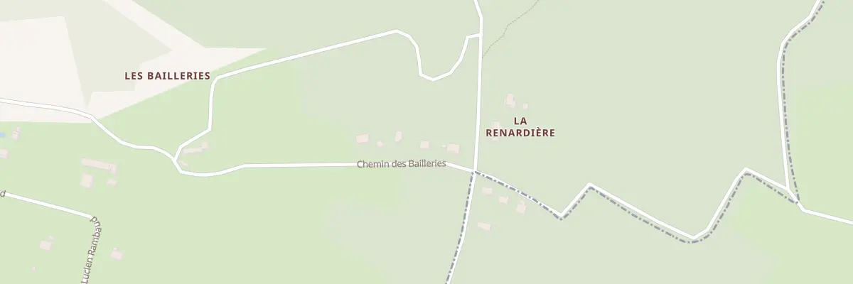 Plan du 73 Les Bailleries à Baneuil