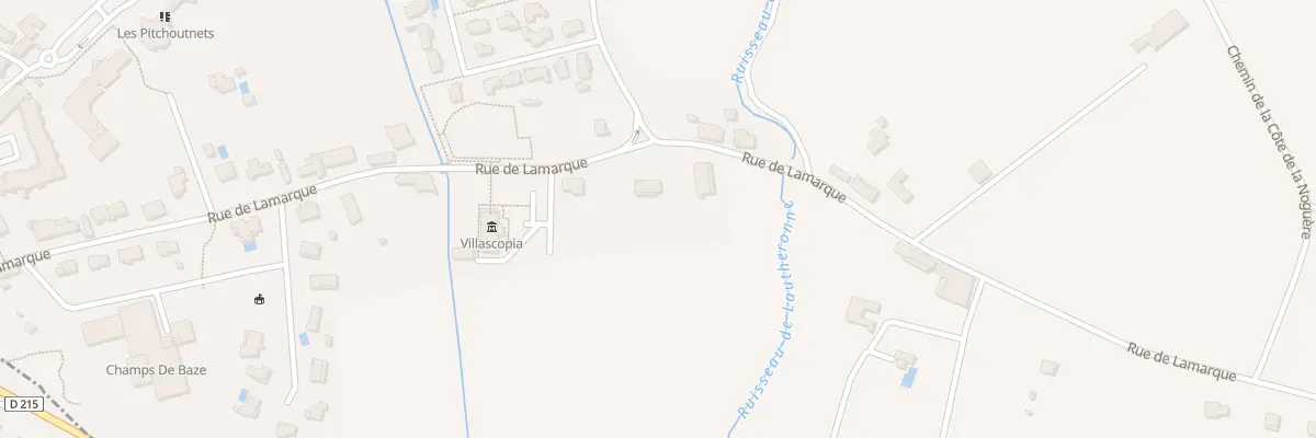 Plan du 957 Lamarque à Castelculier