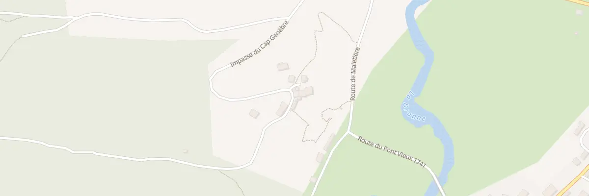 Plan du 565 Imp du Cap Genebre à Quinsac