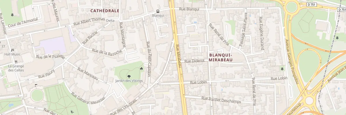 Plan du 53 Rue Mirabeau à Tours