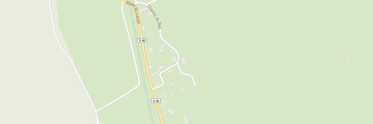 Plan du 2 Che du Bas à Authou