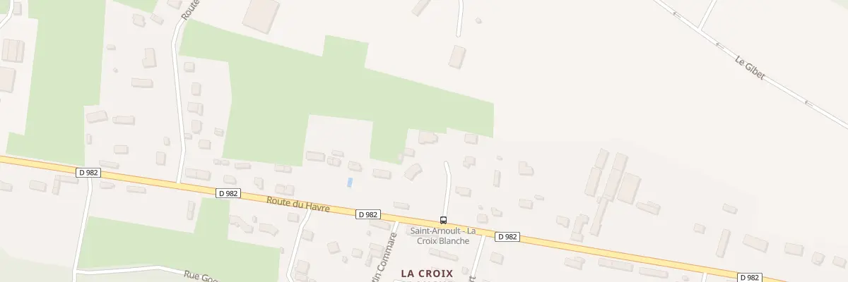 Plan du 52B Rte du Havre à Saint-Arnoult
