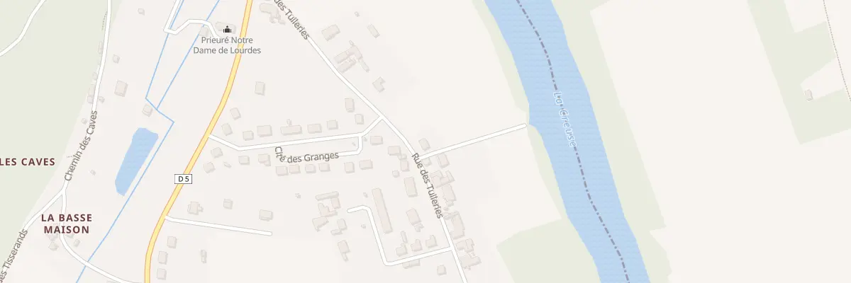 Plan du 19 Rue des Tuileries à Saint-Rémy-sur-Creuse