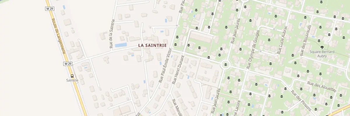 Plan du 18 Rue Henri Dunant à Notre-Dame-d’Oé