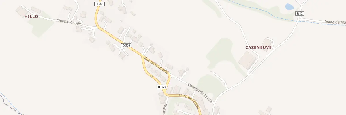 Plan du 2 Rue de la Liberté à Urdens