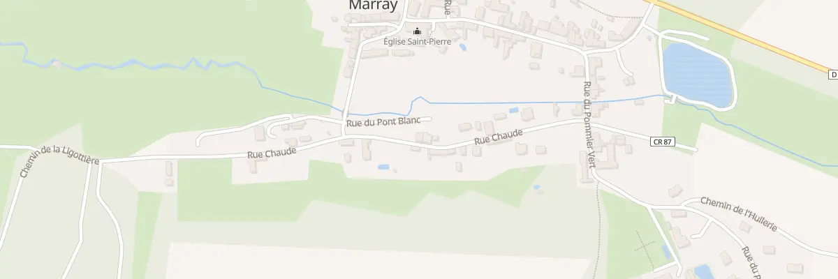 Plan du 9 Rue Chaude à Marray