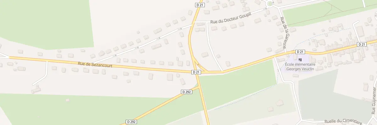 Plan du 2 Rue de Bezancourt à Rugles