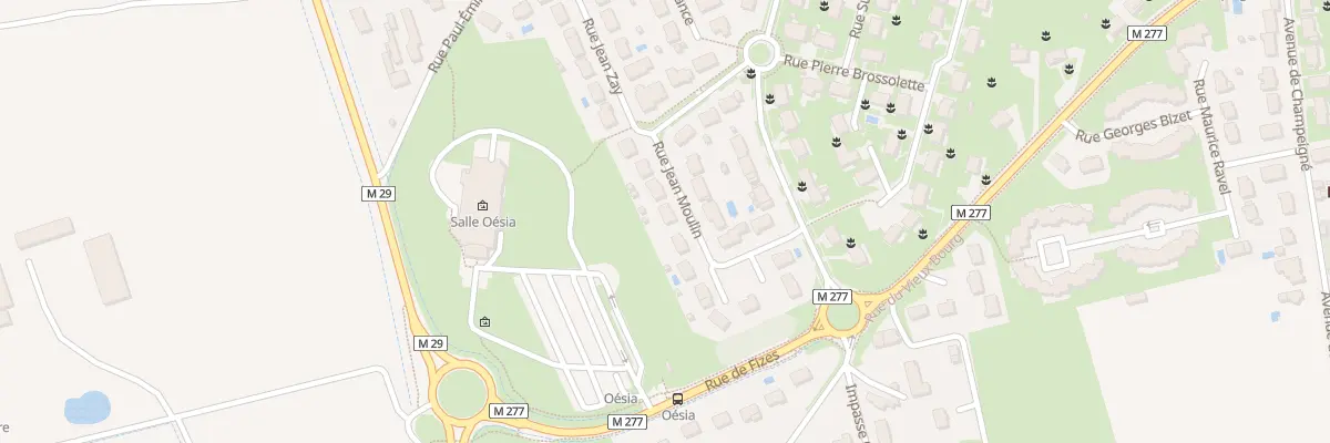 Plan du 12 Rue Jean Moulin à Notre-Dame-d’Oé