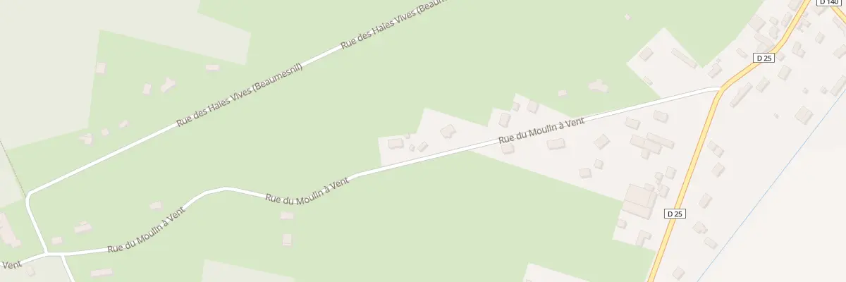 Plan du 14 Rue du Moulin à Vent à Mesnil-en-Ouche