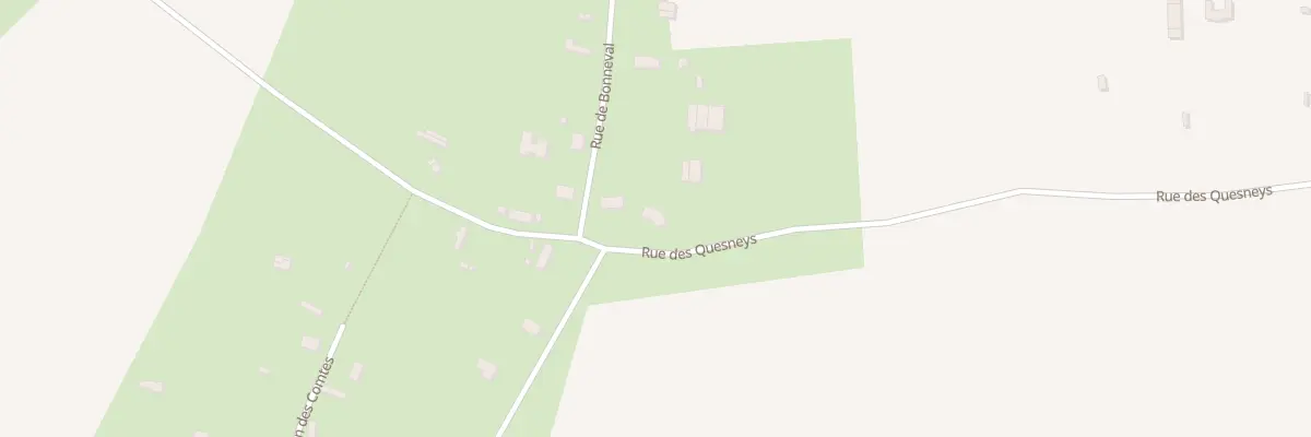 Plan du 237 Rue des Quesneys à La Haye-Aubrée