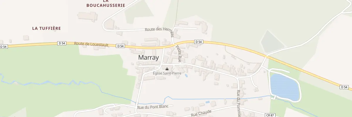 Plan du 4 Rue du Commerce à Marray