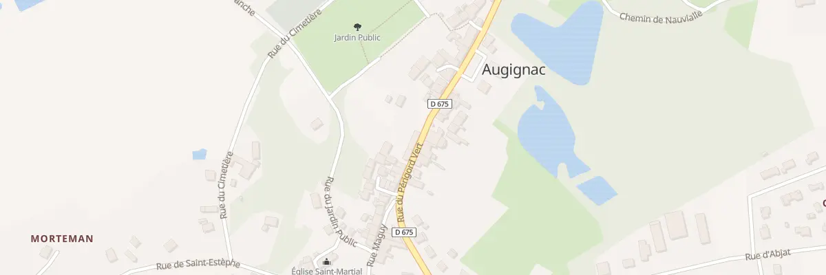 Plan du 32 Le Bourg à Augignac