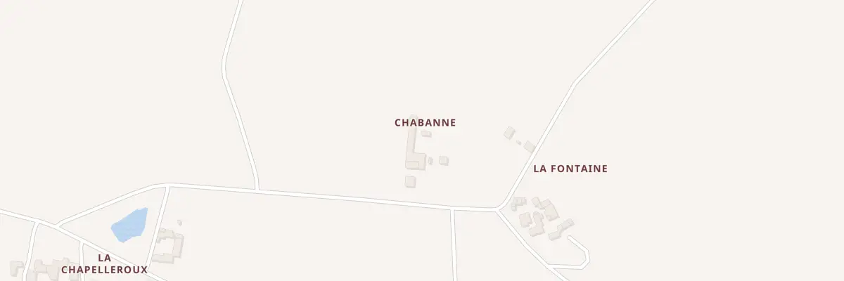 Plan du 5122 Chabanne à Chenevelles